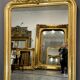 Mirror 156x110 Louis-Philippe 1830-1848 gilding with gold leaf