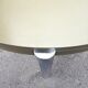 Extendable round table, gingham tile patterns late 1970 - Ø100
