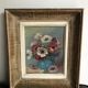 Painting bouquet of flowers