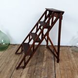 Former painter wooden stepladder