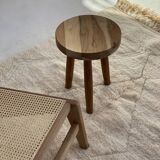 low wooden stool (vintage Moroccan)