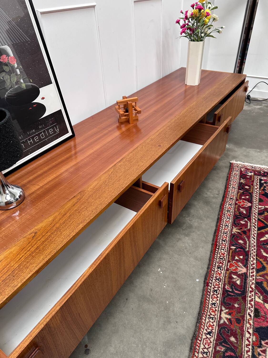 Scandinavian low sideboard