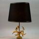 Exclusive Mid-Century Design Brass 'Fleur de Lis' Table Lamp, 1960s