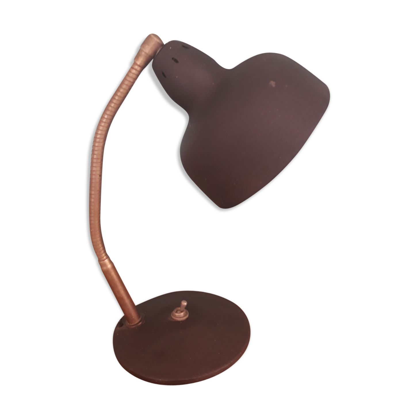 Lamp pan noire vintage