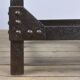 Coffee Table Of Cast Iron And Glass Top