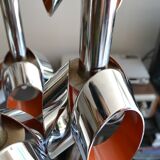 Chandelier Raak waterfall 60s/70s 6 fires