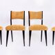 Set of 6 chairs from the 1950s.