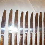 lot 11 stainless knives France