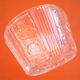 1950s Covered Jar Candy Dish / Candy Box Cut and Chiseled Glass