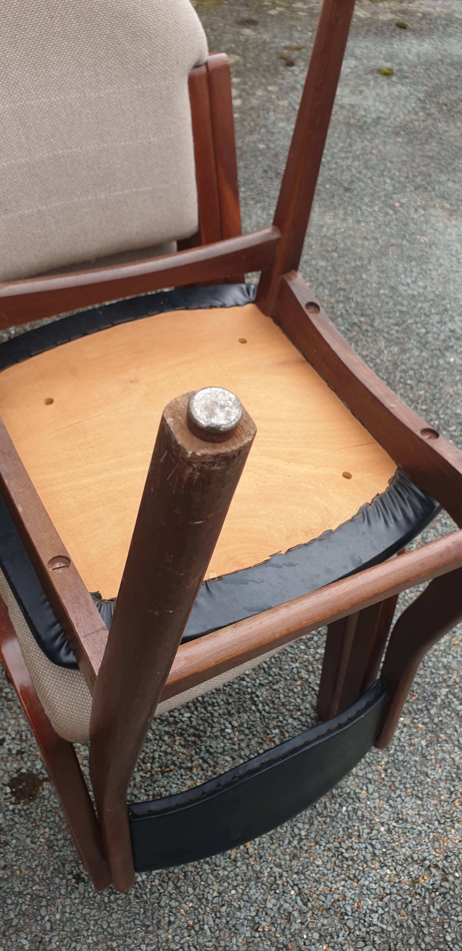 Scandinavian chair from the 50s