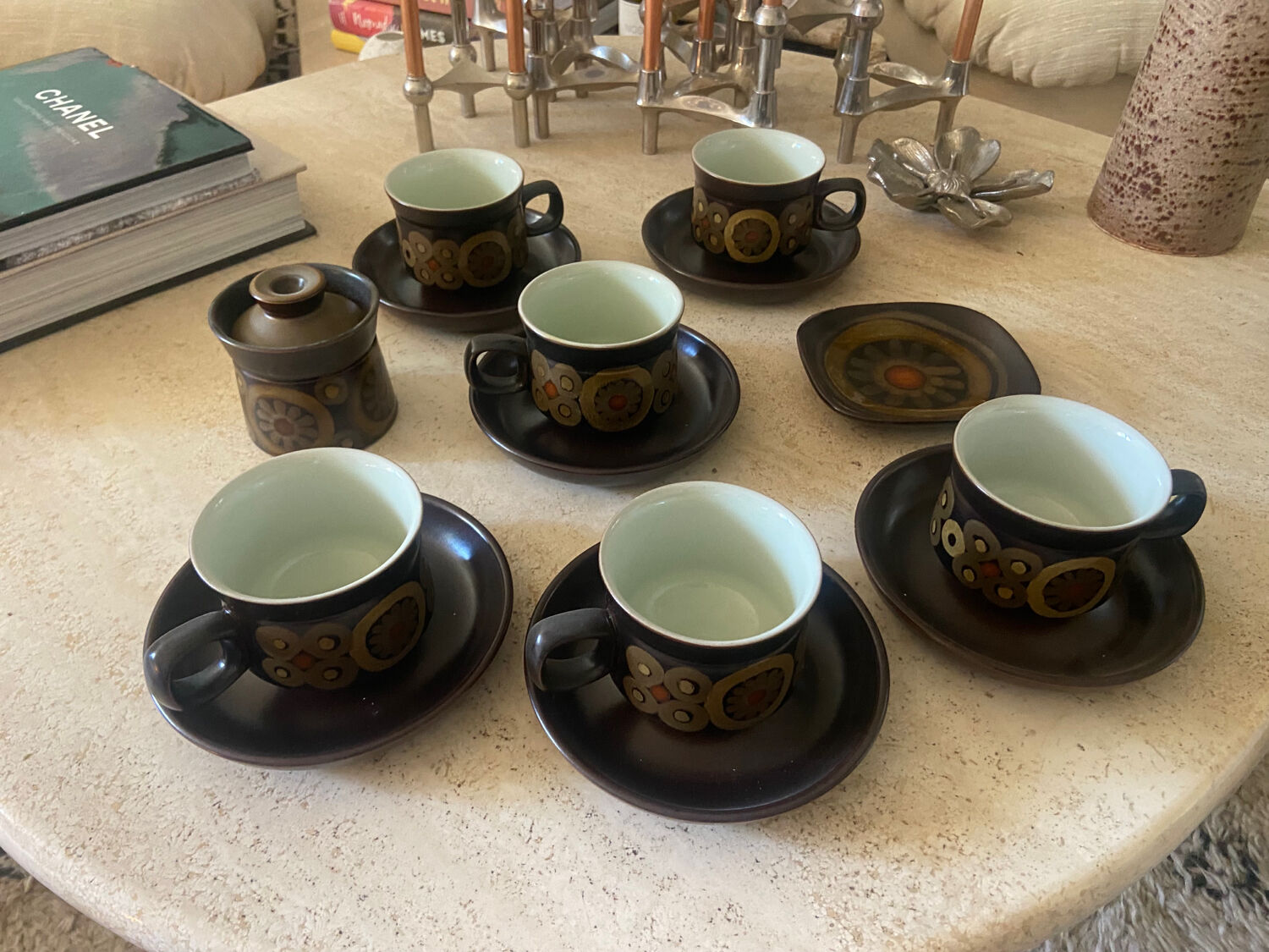 Denby coffee service from the 70s
