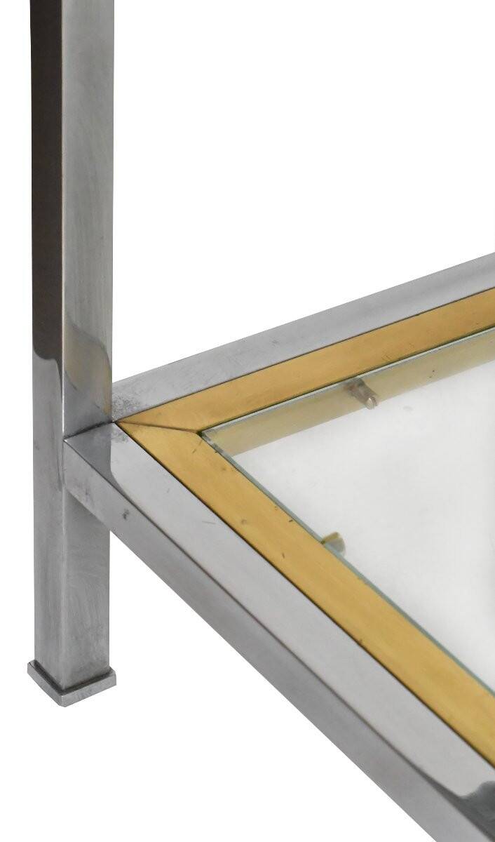 1970s square coffee table