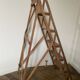 Antique 5-step stepladder