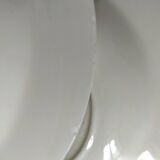 Trio of K&G Lunéville soup plates – Chantilly model, hand-painted