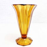 Art Deco glass vase 1930