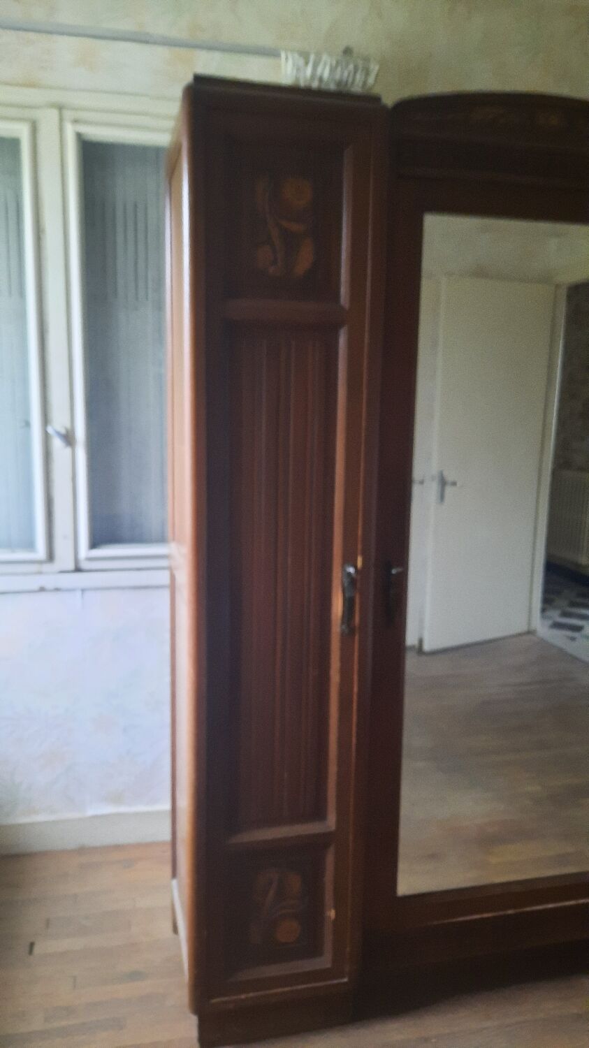 Art deco style wardrobe