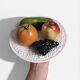 Mid-Century Handcrafted Portuguese Majolica Trompe l'Oeil Fruit Plates
