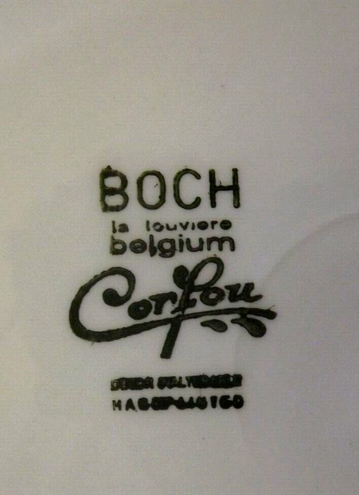 Vintage Villiroy and Boch Corfou Collection Set of 4 Dinner Plates 3802