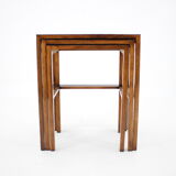 1930s Set of three bauhaus nesting tables H-50 by Jindrich Halabala