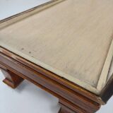 Comptoir de magasin ancien en laiton anglais – modèle étroit avec mesures en yards