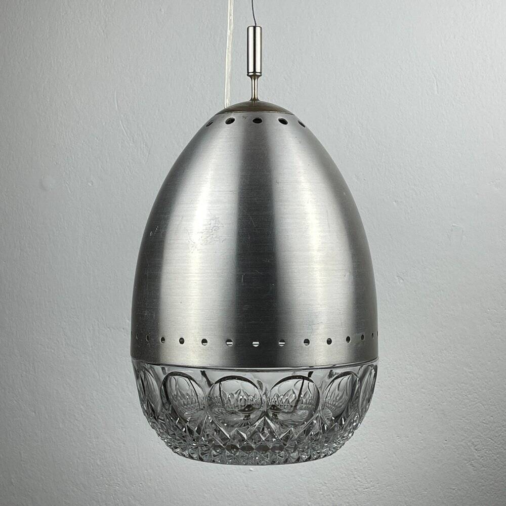 Modern Italian glass pendant from the mid-century, 1960s.