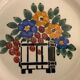 10 flat plates model Fleuri, HBCM, 1950