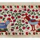 Hand-knotted rug, vintage Turkish rug 50x96 cm