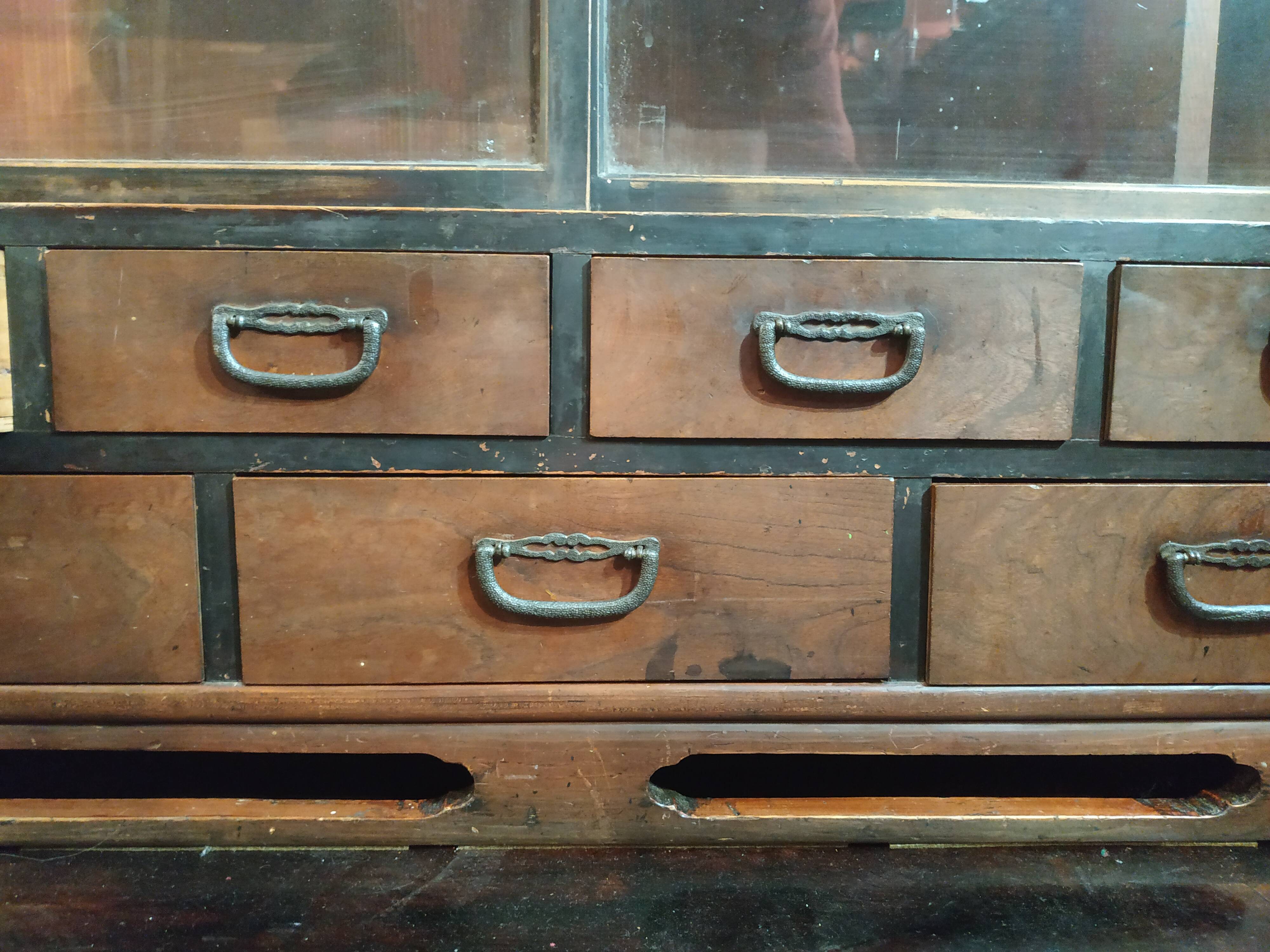 Meuble à thé chadansu, Japon fin XIXeme