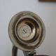 Large antique cut glass and silver-plated jug – English manufacture – 32 cm