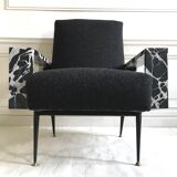 Fauteuil vintage restauré