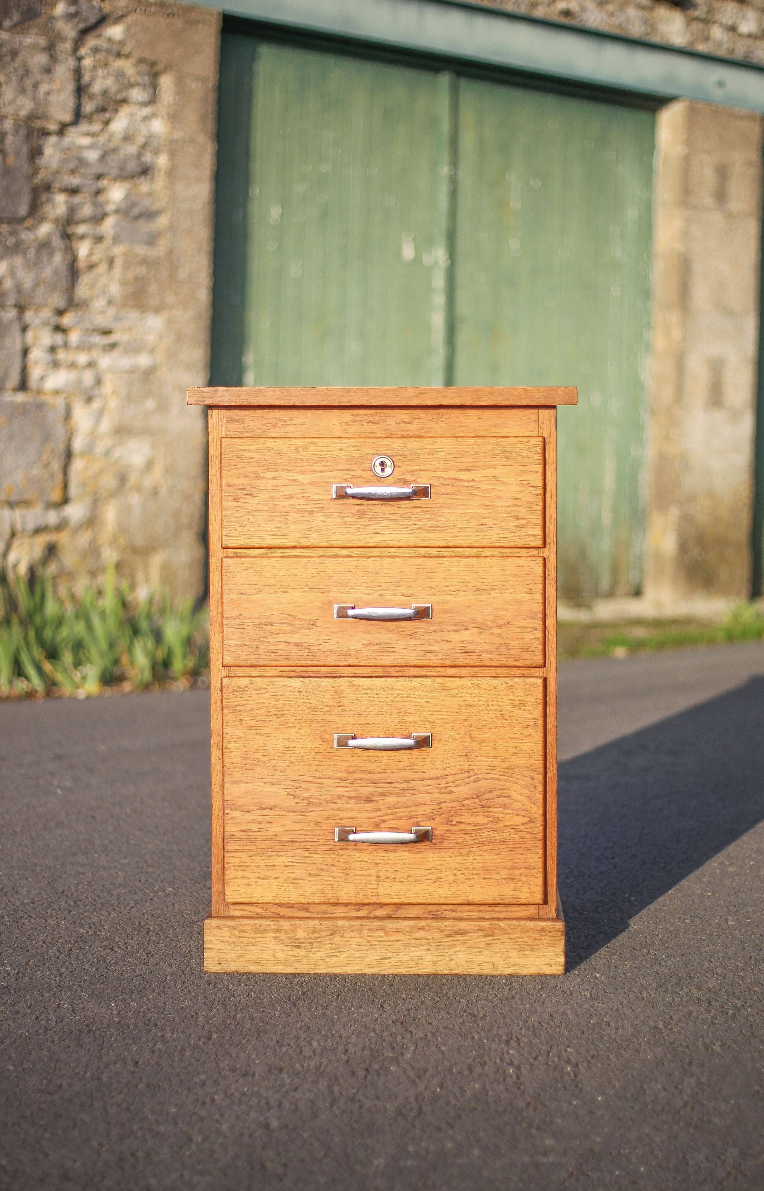 Vintage drawer unit, wooden furniture, storage unit, office furniture, decoration