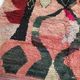 Moroccan Berber carpet Boujaad pink with colorful patterns 256x160cm