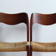 Pair of chairs n ° 71 by Niels O Moller for JL Mollers Møbelfabrik