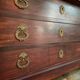 Commode Empire française ancienne en acajou