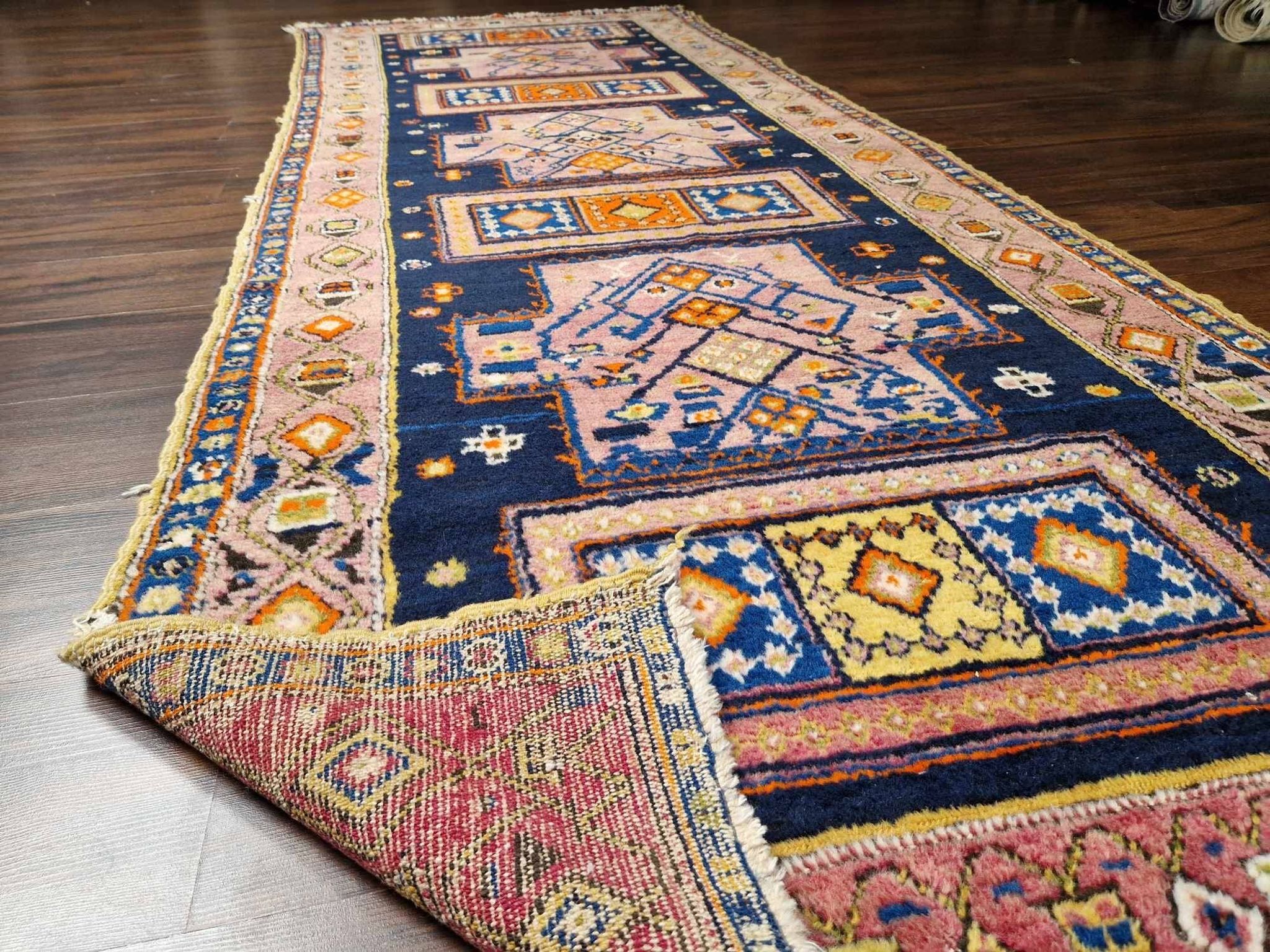 Antique Kalkaz carpet, 1920, wool on wool, 120/320 cm.