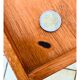 Table à plateau pliante en bois moderne du milieu du siècle