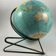 Globe girard and cardboard bar plastifies 1950 1960 pied metal