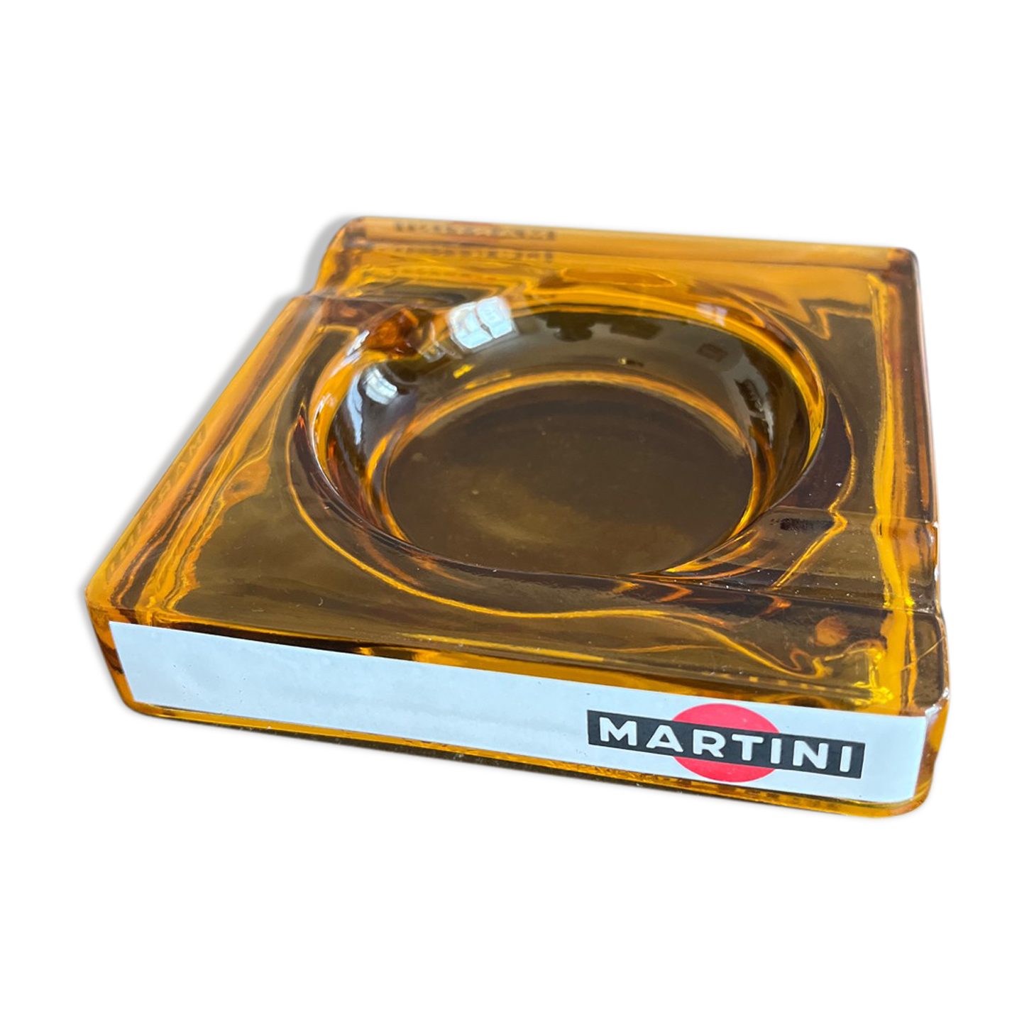 Advertising ashtray martini