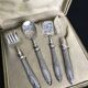 Silver hors d'oeuvre set