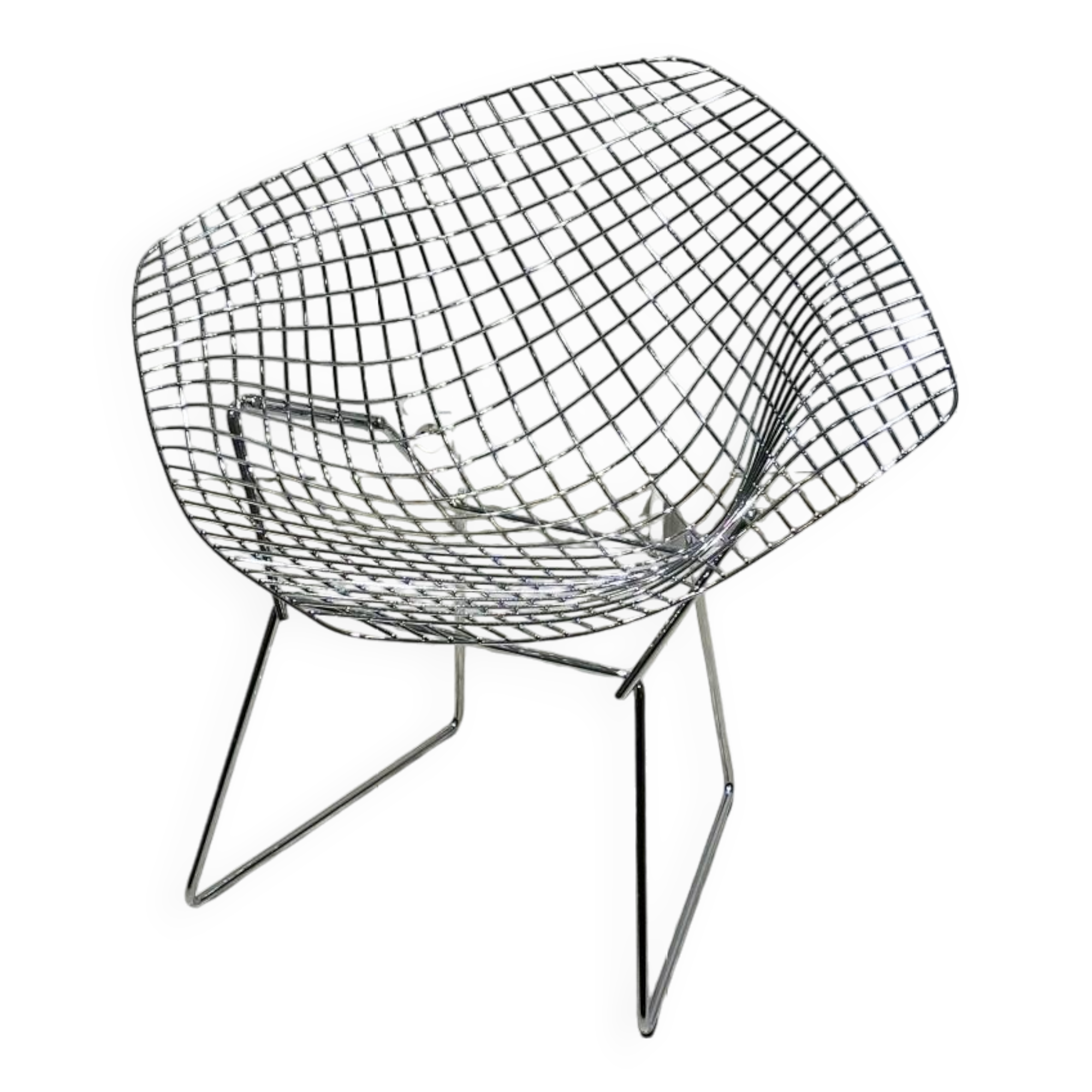 Knoll Diamond Chair by Harry Bertoia