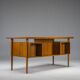 Danish Teak Desk by Peter Lovig Nielsen for Hedensted Mobelfabrik, 1972