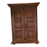 Forezienne solid walnut cabinet