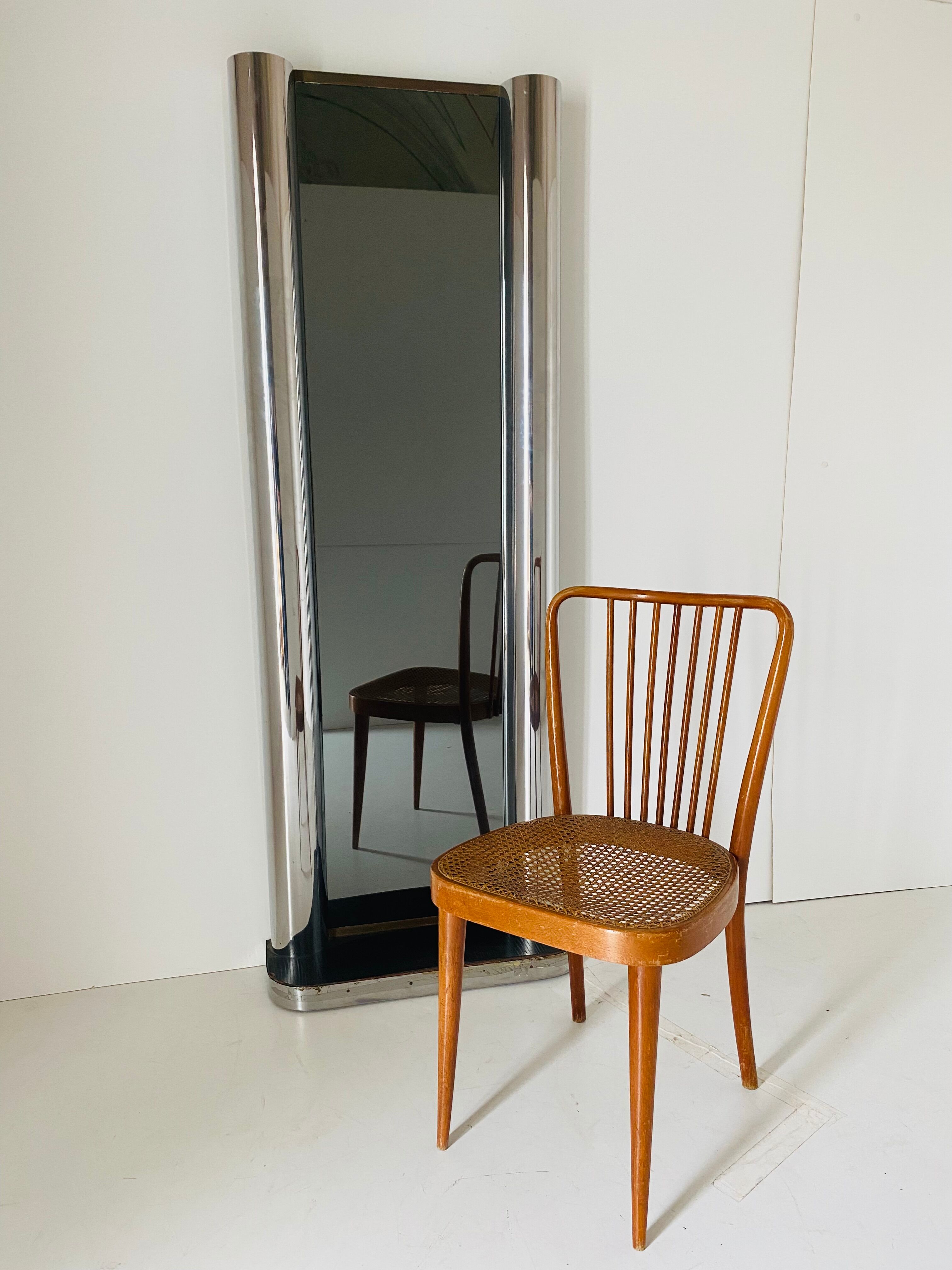 1970s vintage floor mirror