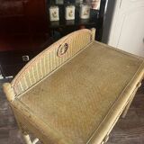 Rattan desk