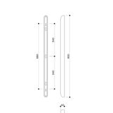 Tub 85 Alabaster Wall Sconce by Contain