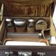 Valise de toilette vintage