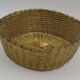 Square basket vintage metal wire