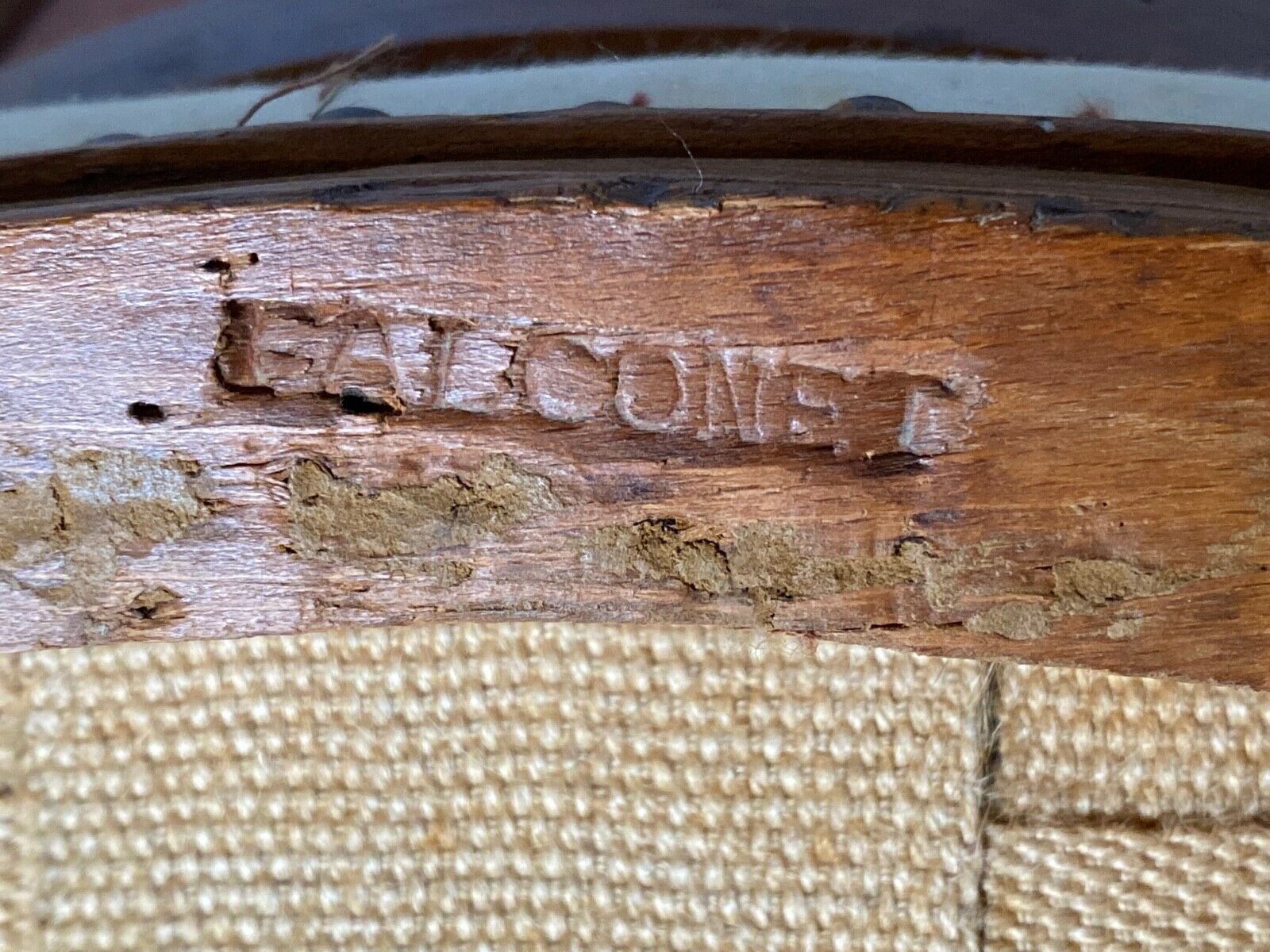 SUITE 4 ARMCHAIRS FRENCH PARIS LOUIS XV ERA STAMP FALCONET