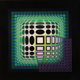 Complete portfolio (8 plates) from 1975 - Universal structures of the checkerboard - Victor Vasarely