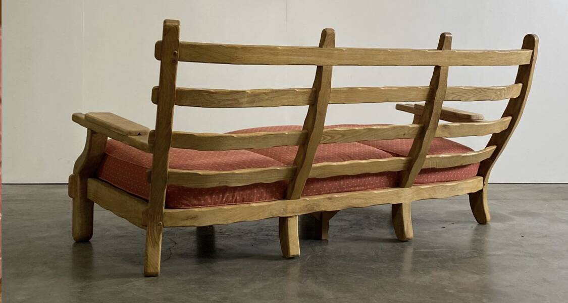 Large brutalist sofa